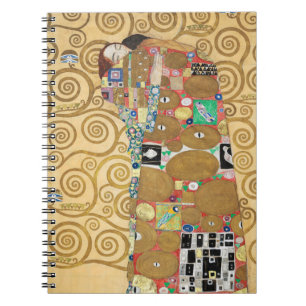 Gustav Klimt - Fulfillment, Stoclet Frieze Notitieboek