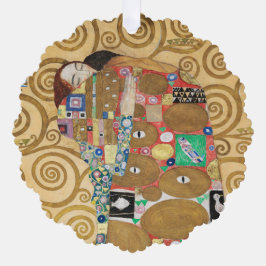 Gustav Klimt - Fulfillment, Stoclet Frieze Ornament Kaart