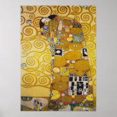 Gustav Klimt - Fulfillment Stoclet Frieze Poster (Voorkant)