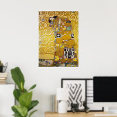Gustav Klimt - Fulfillment Stoclet Frieze Poster (Thuiskantoor)