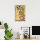 Gustav Klimt - Fulfillment, Stoclet Frieze Poster (Thuiskantoor)
