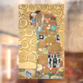 Gustav Klimt - Fulfillment, Stoclet Frieze Raamsticker (Vel 2)