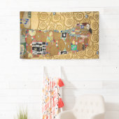 Gustav Klimt - Fulfillment, Stoclet Frieze Spandoek (Insitu)