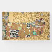 Gustav Klimt - Fulfillment, Stoclet Frieze Spandoek (Horizontaal)