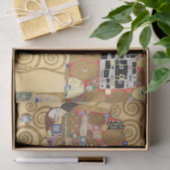 Gustav Klimt - Fulfillment, Stoclet Frieze Tissuepapier (Geschenk)