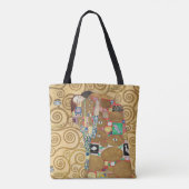 Gustav Klimt - Fulfillment, Stoclet Frieze Tote Bag (Achterkant)
