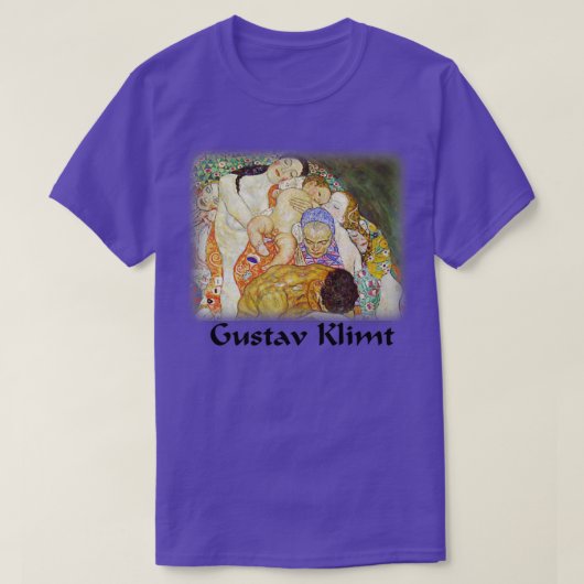 Gustav Klimt Fulfillment T-shirt (Design voorkant)