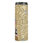 Gustav Klimt Fulfillment Thermosbeker (Achterkant)