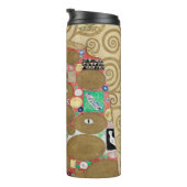 Gustav Klimt Fulfillment Thermosbeker (Geroteerd rechts)
