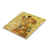 Gustav Klimt Fulfillment Tile Tegeltje (Zijkant)