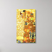 Gustav Klimt Fulfilment Canvas Poster (Voorkant)