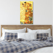 Gustav Klimt Fulfilment Canvas Poster Afdruk (Insitu (Slaapkamer))