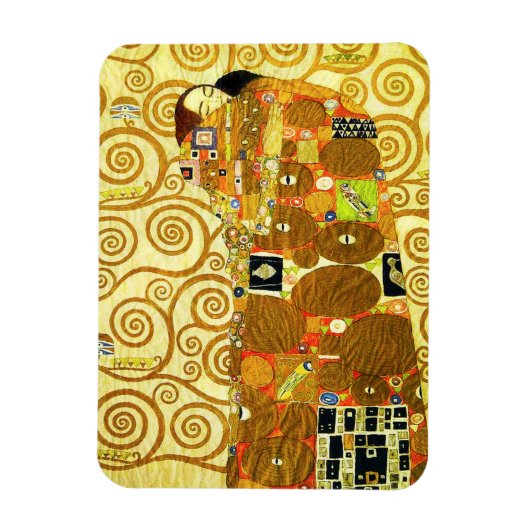 Gustav Klimt Fulfilment Magnet Magneet (Verticaal)