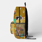 Gustav Klimt Fulfilment Nouveau Paar Bedrukte Rugzak (Rechts)