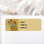 Gustav Klimt Fulfilment Nouveau Paar Etiket (Insitu)