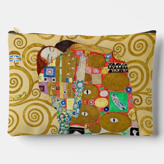 Gustav Klimt Fulfilment Nouveau Paar Etui (Voorkant)