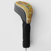 Gustav Klimt Fulfilment Nouveau Paar Golfheadcover (Schuin)