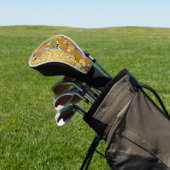 Gustav Klimt Fulfilment Nouveau Paar Golfheadcover (Insitu)