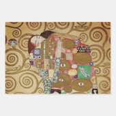 Gustav Klimt Fulfilment Nouveau Paar Inpakpapier Vel (Voorkant 3)