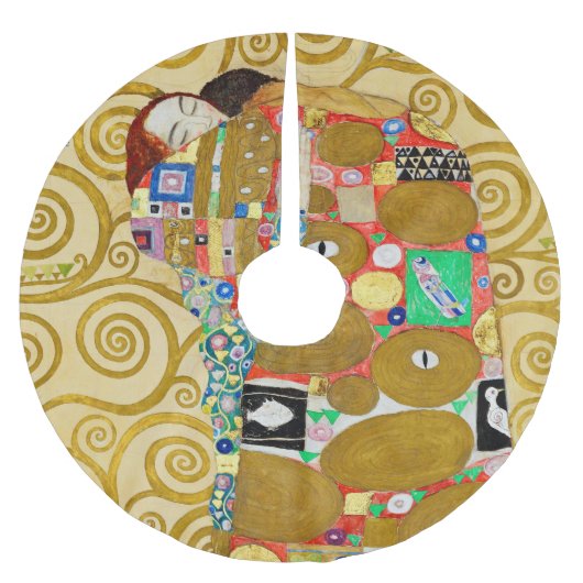 Gustav Klimt Fulfilment Nouveau Paar Kerstboom Rok (Voorkant)