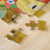 Gustav Klimt Fulfilment Nouveau Paar Legpuzzel (Zijkant)