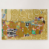 Gustav Klimt Fulfilment Nouveau Paar Legpuzzel (Horizontaal)
