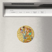 Gustav Klimt Fulfilment Nouveau Paar Magneet (Insitu (Vaatwasser))