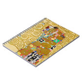 Gustav Klimt Fulfilment Nouveau Paar Notitieboek (Linkerzijde)