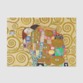 Gustav Klimt Fulfilment Nouveau Paar Tissuepapier (Voorkant)