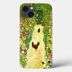 Gustav Klimt Garden met kippen Case-Mate iPhone Case