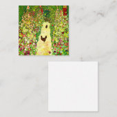 Gustav Klimt Garden met kippen Informatiekaartje (Voorkant / Achterkant)