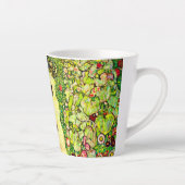 Gustav Klimt Garden met kippen Latte Mok (Rechts)