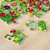 Gustav Klimt Garden met kippen Legpuzzel (Zijkant)