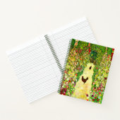 Gustav Klimt Garden met kippen Notitieboek (Binnen)