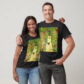 Gustav Klimt Garden met kippen T-shirt (Unisex)