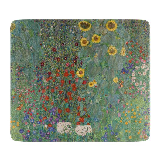 GUSTAV KLIMT : GARDEN SNIJPLANK (Voorkant)