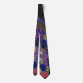 Gustav Klimt geïnspireerde kunst - De Maagd Stropd Stropdas (Achterkant)