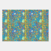 Gustav Klimt geïnspireerde patronen Inpakpapier Vel (Voorkant 2)
