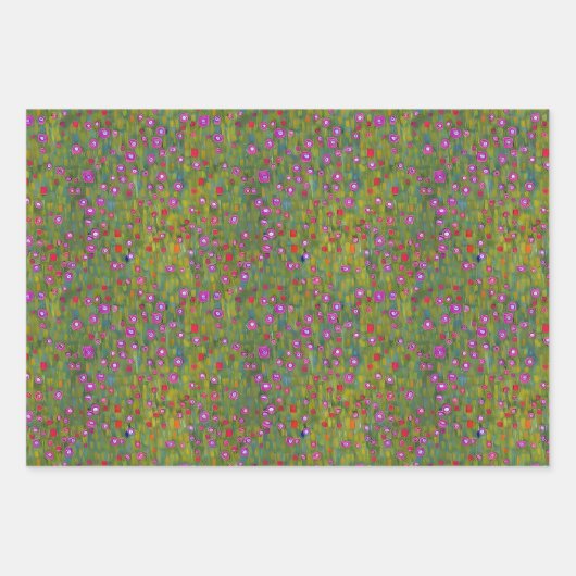 Gustav Klimt geïnspireerde patronen Inpakpapier Vel (Voorkant)