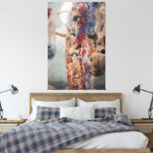 Gustav Klimt - Geneeskunde (1907) Canvas Afdruk (Insitu (Slaapkamer))