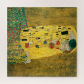 Gustav Klimt Golden Art The Kiss for Lovers Legpuzzel (Horizontaal)