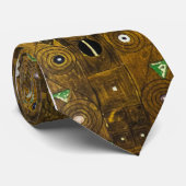 Gustav Klimt - Golden Stropdas voor kunstovers (Opgerold)
