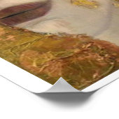 Gustav Klimt Golden Tear Poster (Hoek)