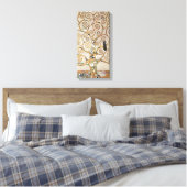 Gustav Klimt Golden Tree of Life with Bird Canvas Afdruk (Insitu (Slaapkamer))