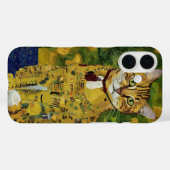 Gustav Klimt goud cute kat grap, Gustav Klimt kuns Case-Mate iPhone Case (Achterkant (horizontaal))