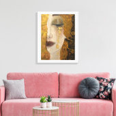 Gustav Klimt Gouden Tranen Canvas Print (Insitu (Woonkamer))