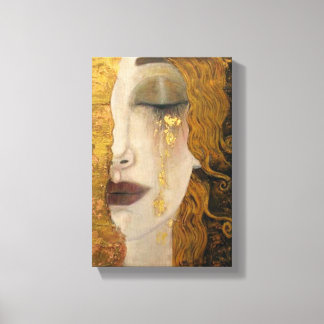 Gustav Klimt Gouden Tranen Canvas Print