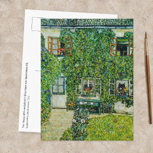 Gustav Klimt - Het huis van Guardaboschi Briefkaart