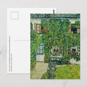 Gustav Klimt - Het huis van Guardaboschi Briefkaart