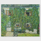 Gustav Klimt - Het huis van Guardaboschi Cadeaupapier (Vlak)